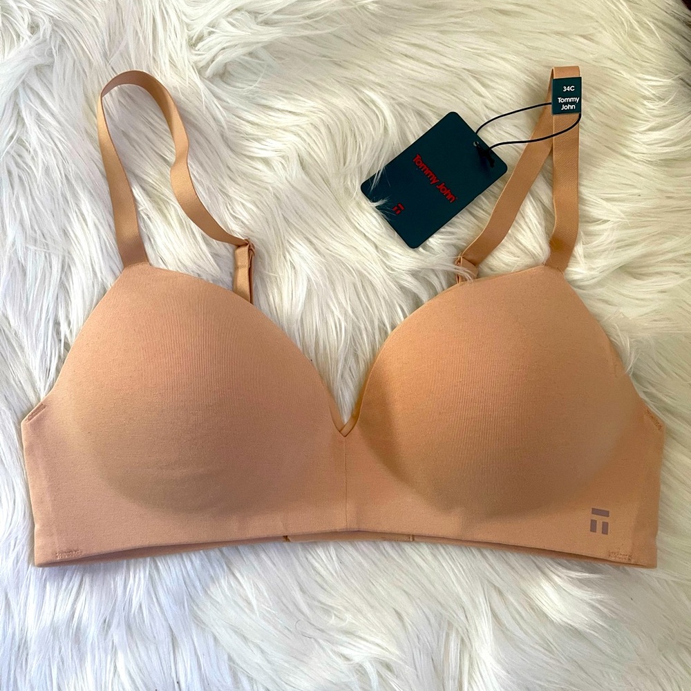 Tommy John Cool Cotton Bra 34C